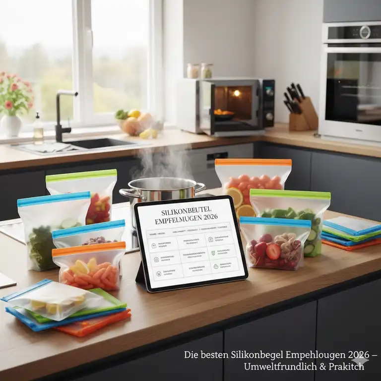 silikonbeutel empfehlung 2026 im Überblick: Die besten wiederverwendbaren Aufbewahrungsbeutel im Test.