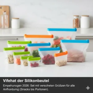 Set-Vielfalt in Größen und Farben: Eine umfassende silikonbeutel empfehlung 2026 für jede Anwendung.