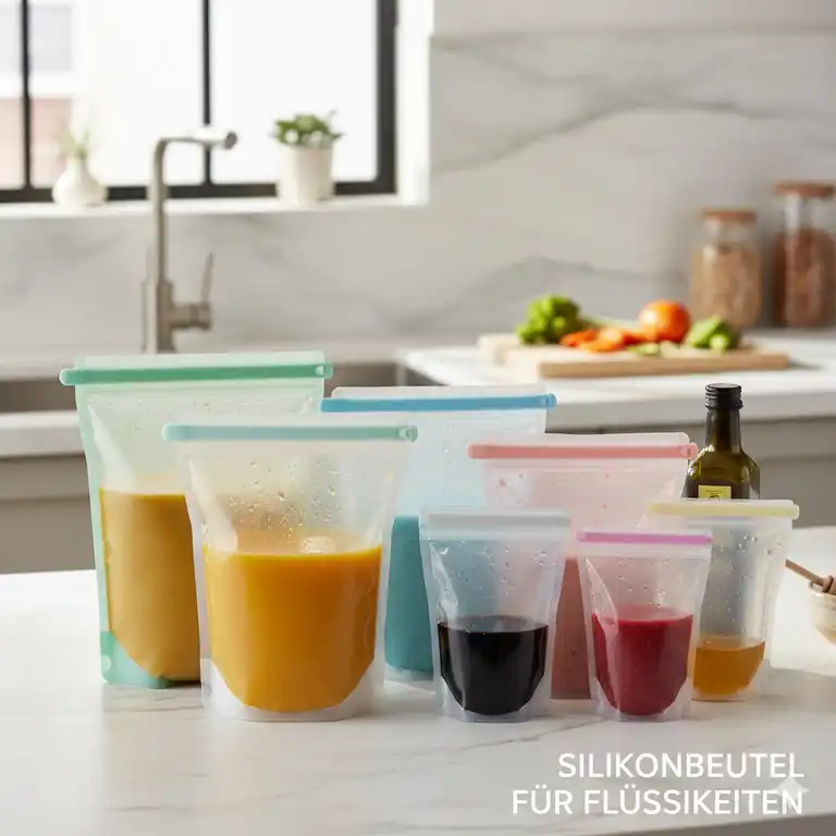 Silikonbeutel für Flüssigkeiten: Die 7 besten Modelle im Test 2026!