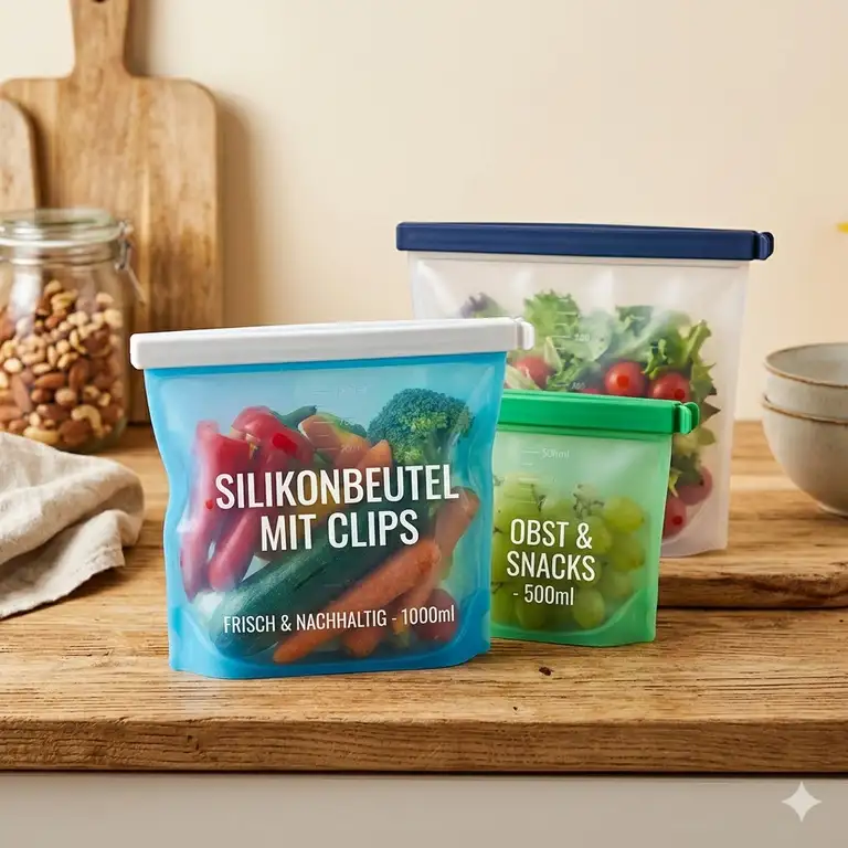 5 Beste silikonbeutel mit clips für Meal Prep (Test 2026): Die Top-Modelle für Frische & Ordnung