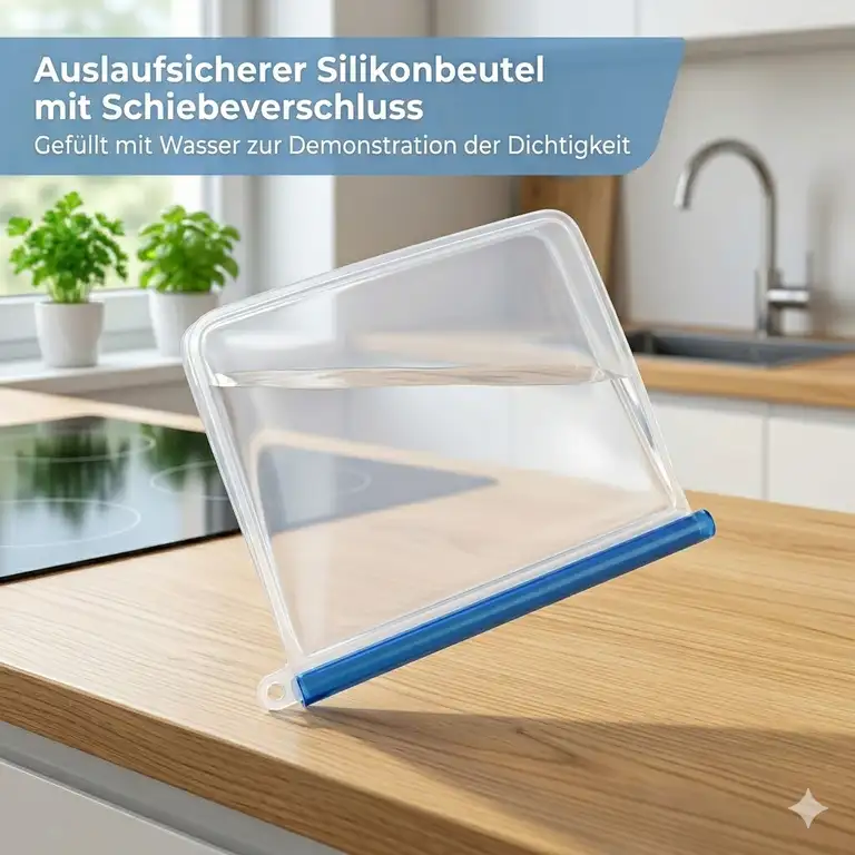5 Beste silikonbeutel mit schiebeverschluss im Test 2026: Top Modelle für maximale Frische
