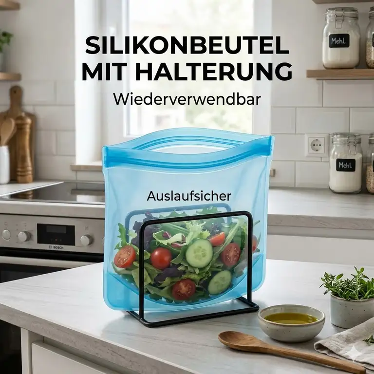 5 geniale silikonbeutel mit halterung im Experten-Test (2026): Die 5 besten Lösungen für Küche, Reise & Alltag