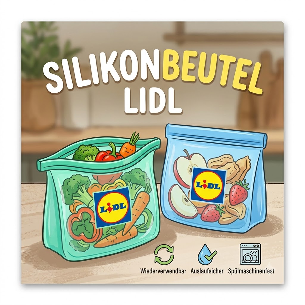 Lidl's reusable alternative to plastic bags, silikonbeutel lidl.