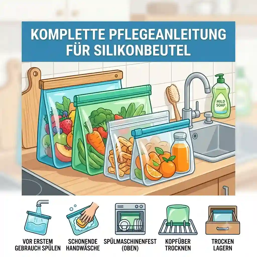 Comprehensive featured image overview for the silikonbeutel pflegeanleitung.