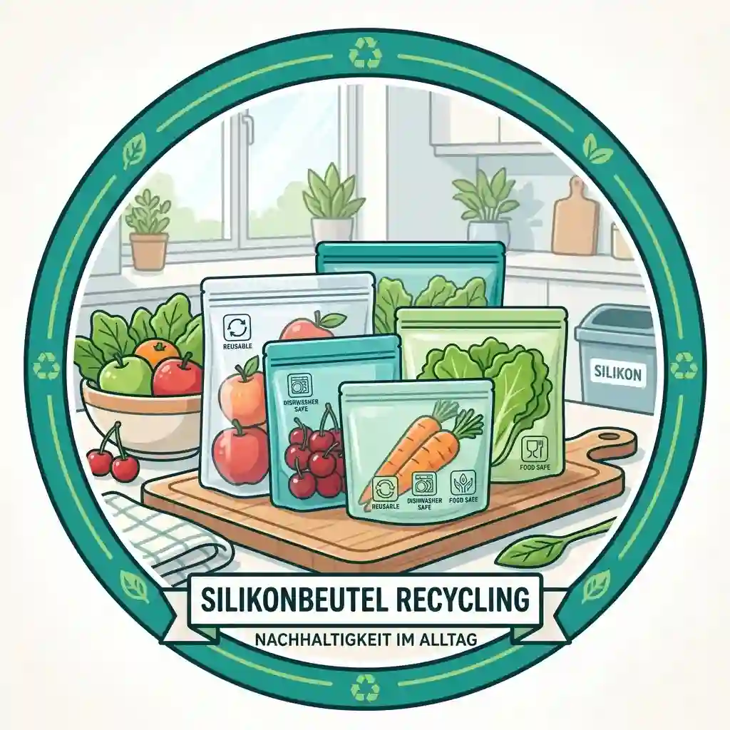 Reusable silicone bags in the kitchen as an eco-friendly alternative to plastic – focus on the topic silikonbeutel recycling.