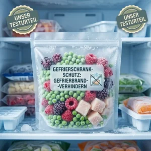 Freezer storage results from the homeliving silikonbeutel test.