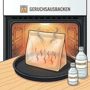 Baking technique in the oven to silikonbeutel geruch entfernen