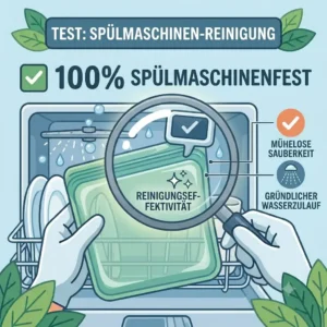 Illustration 6 for the stasher silikonbeutel test confirming the bags are dishwasher safe and easy to clean