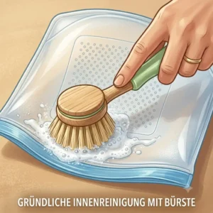 Deep sanitizing silikonbeutel reinigen tipps by sterilizing silicone bags in boiling water.